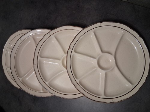 Vintage lot assiettes à - lot,