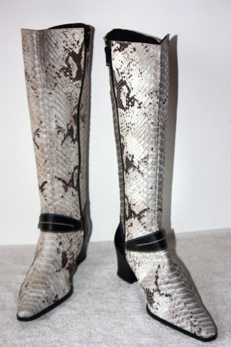 Egidos bottes pointues cuir - bottes,