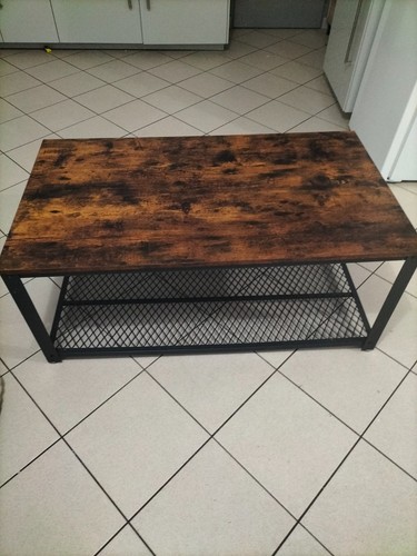 Table basse style industriel - basse,