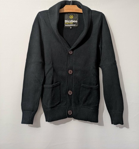 Gilet bleu marine - coton, épais