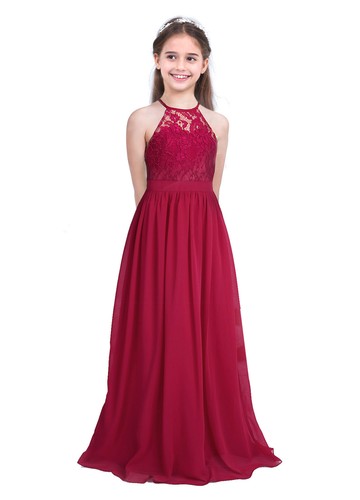 Fille longue robe soirée - fille,