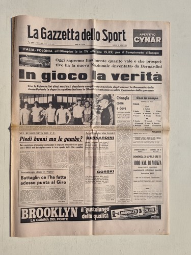 Gazzetta dello sport avril - gazzetta,