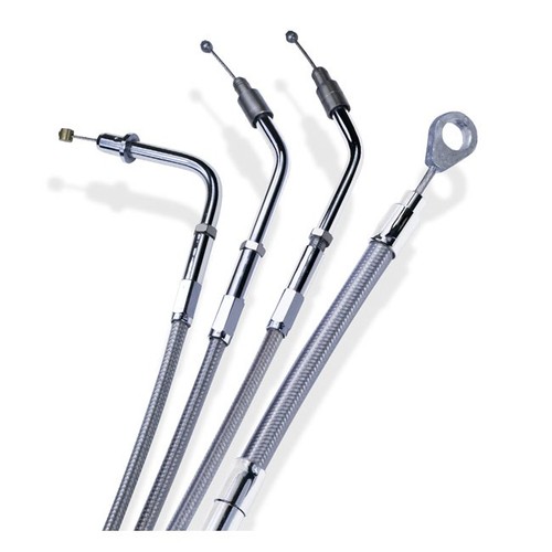 Câble embrayage tressé cc - d'embrayage,