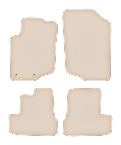 Tapis sol velours beige - tapis, de