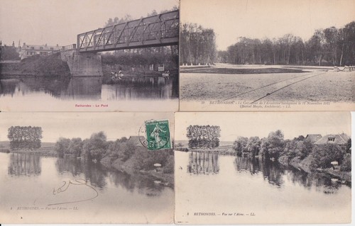 Lot cartes postales - lot, 4