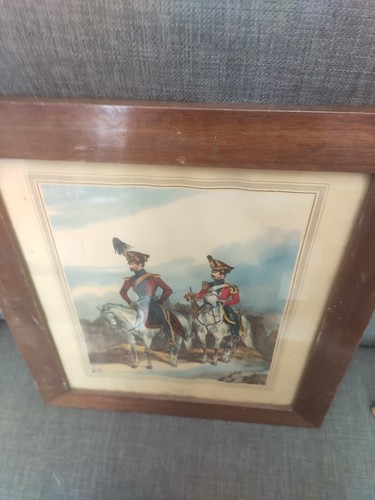 Lithographie encadree - encadree,,