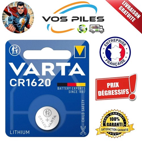 Pile bouton varta lithium - pile,