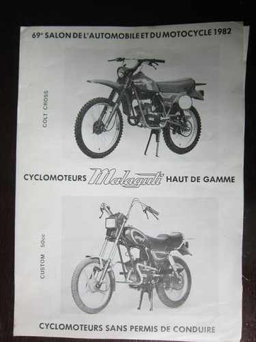 Moto cyclo malaguti - ,