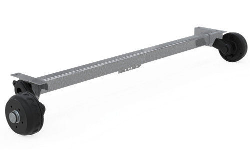 Essieu freiné knott 1350 - essieu,