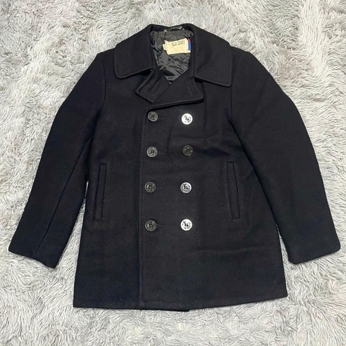Schott pea coat - coat, double