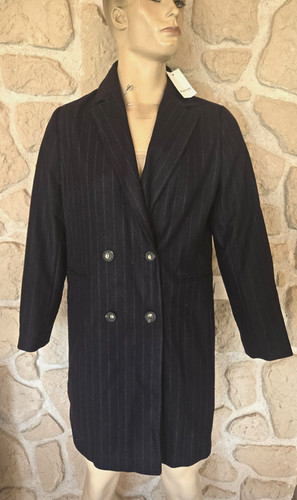 Manteau bleu marine - , solstice
