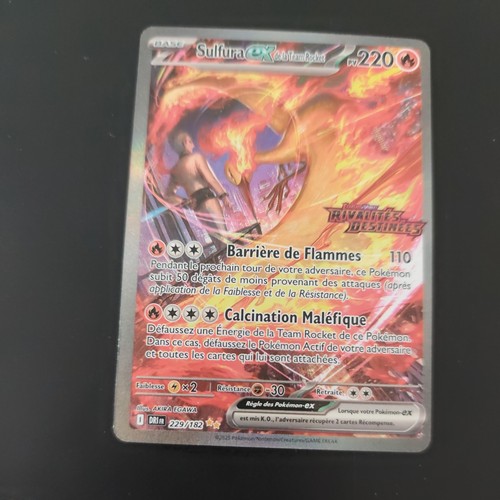 Carte pokémon sulfura alt - sulfura, ex