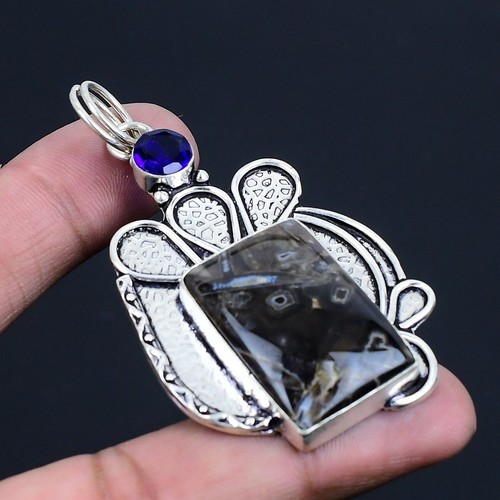 Pendentif bijou argent - bijou,