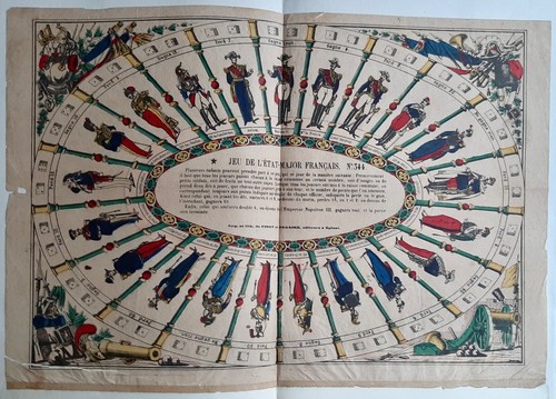 Jeu état major français - l'état,