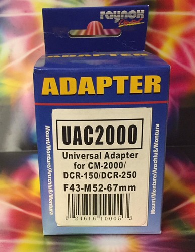 Raynox adapter 67mm uac2000 - adapter,
