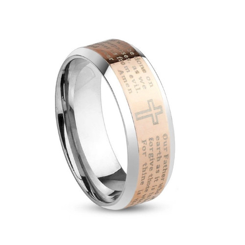 Bague anneau femme acier - bague,