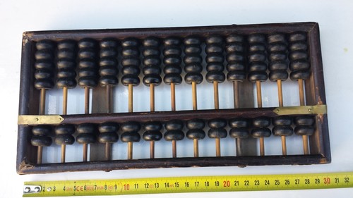 Ancien boulier chinois 13 - boulier, à