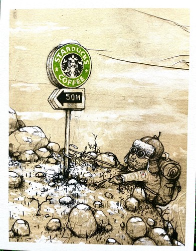Dran starbucks street - dran,