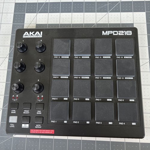 Akai mpd218 midi - midi, controller