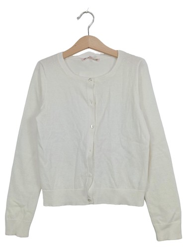 Bonpoint gilet fille blanc - gilet,