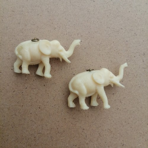 éléphants pendentifs 2 - -,