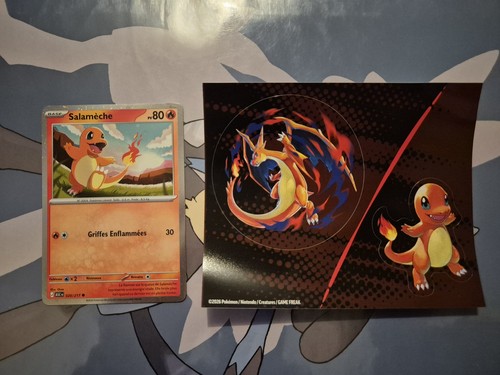 Carte pokémon autocollants - carte, +
