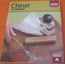 Chiner & rénover Guide pas à pas Poches Livre de Bricolage Massin - Comme NEUF