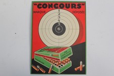 Ancien carton publicitaire