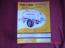 PROSPECTUS     PUBLICITAIRE   TONNE     A  LISIER   JOCQUIN    ASPIRTOU