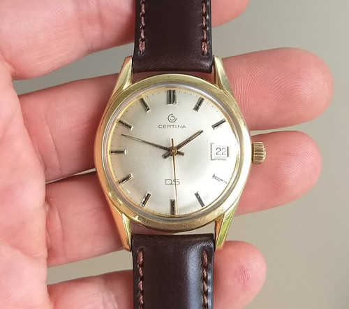 Vintage 1960 certina ds - vintage,