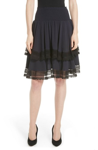 Maje jaglia tiered lace trim - maje,
