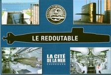 Militaria - CP - SNLE LE REDOUTABLE  4 vues