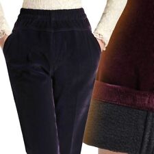 Femme Polaire Velours Pantalon