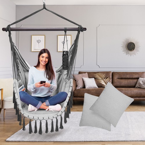 Chaise suspendue avec - , coussins