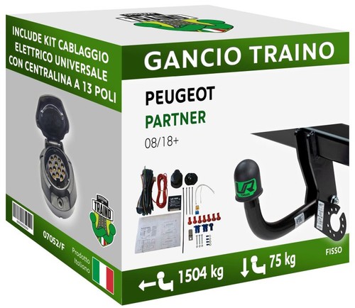 Attelage fixe pour - fixe, peugeot
