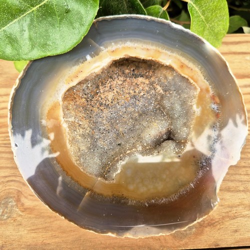 Géode agate quartz - -, grosse