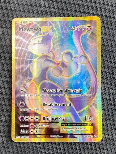Carte pokémon mewtwo - mewtwo, ex