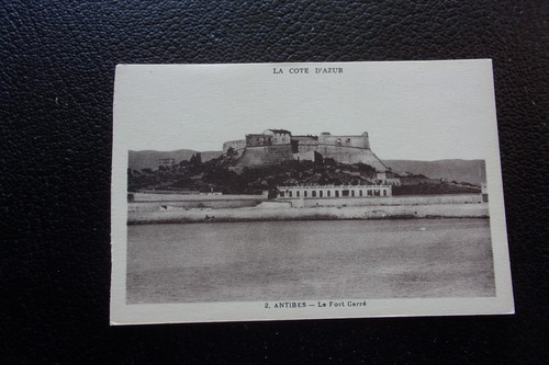 France carte postale antibes - france,