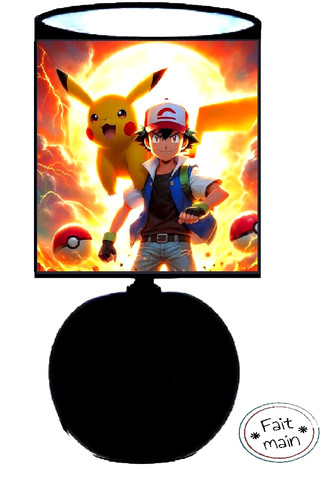 Lampe chevet pikachu - lampe, de