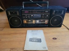 Boombox lecteur cassette radio - boombox,