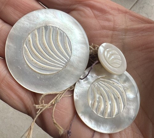 Boutons ancien 19eme siecle - 3,