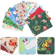 10 feuilles de Noël patchwork