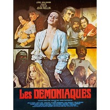 LES DEMONIAQUES Synopsis 2p - 24x30 cm. - 1974 - Jean Rollin, Joelle Coeur