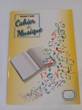 Cahier de Musique Mixte 12 Portées A4.COUP DE POUCE.CM03