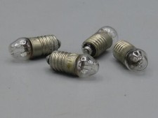 4 ampoules à visser bout amincie 6 mm - Douille E 5.5 - Alba