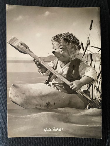 Carte postale hérisson mecki - hérisson,