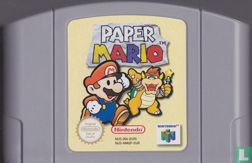 Paper mario pour - pour, nintendo