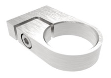 Acier Inox Collier de Serrage Réglable Poteau Barre Support Voile D'Ombrage