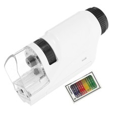 Microscope De Poche Optique Accessoire D'expérience Jouet Au Pour Enfants