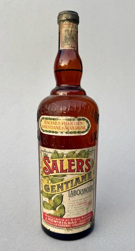 Bouteille gentiane salers - bouteille,